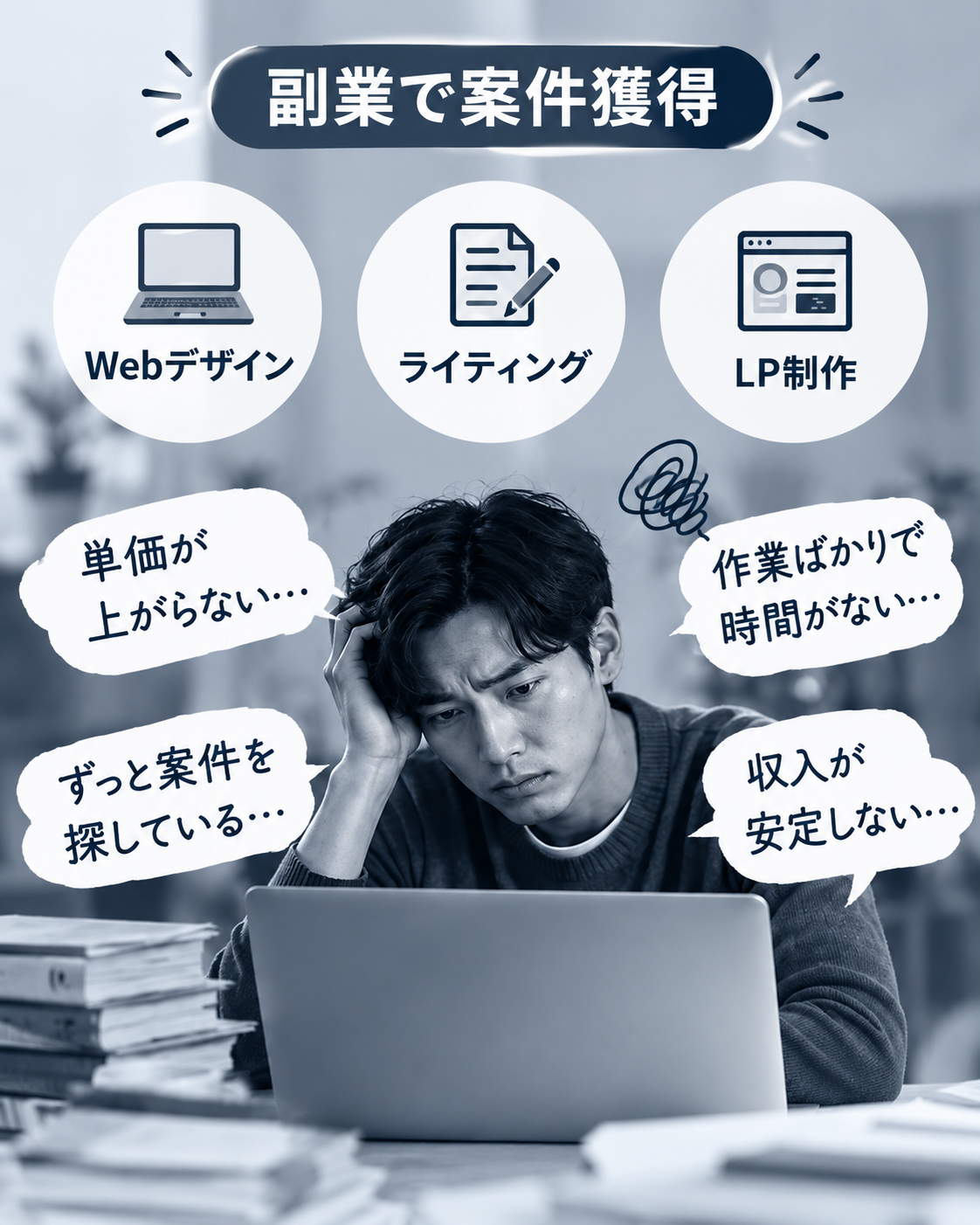 副業で案件獲得